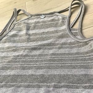 Grey Stripe Lorna Jane Medium Very Gently Used